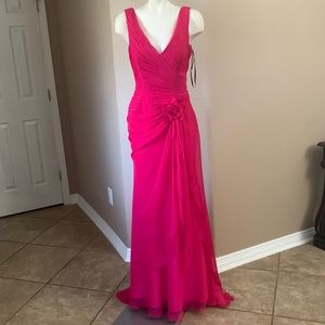 Fuscia vintage dress